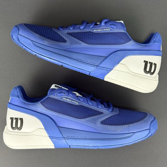 Wilson Rush Pro 5 Men’s 10 Tennis Shoes SAMPLE WRS33855S Blue Court Sneakers New main image 7